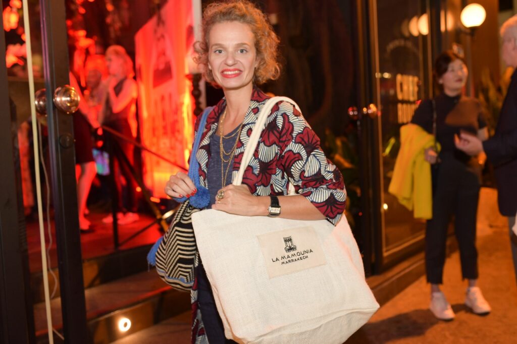 Cocktail journalistes et influenceurs pour La Mamounia Marrakech, avec Ucha Meirelles, chroniqueuse Vogue Brasil – Crédit photo Rodrigo Zorzi